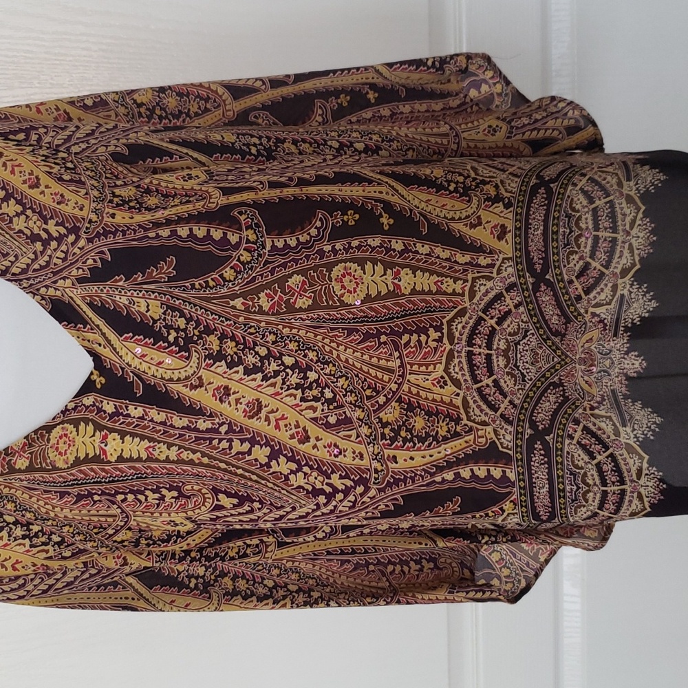 Scarf blouse